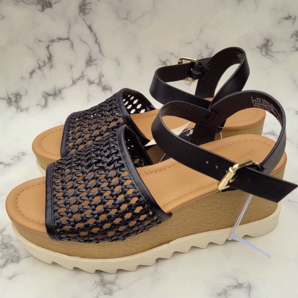 ALBA PLATFORM MEMORY FOAM SANDALS - Picture 2 of 6